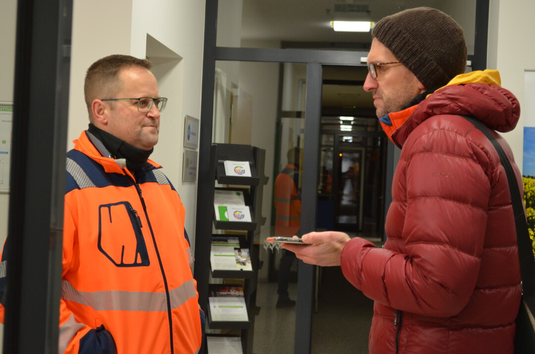 Vom 8. bis 15. Januar 2024 finden in ganz Baden-Wrttemberg, wie hier beim Bauernverband Schwbisch Hall - Hohenlohe - Rems, und bundesweit Proteste und Demonstrationen von Landwirten statt. Hintergrund sind die geplanten Beihilfe-Krzungen der Bundesregierung.