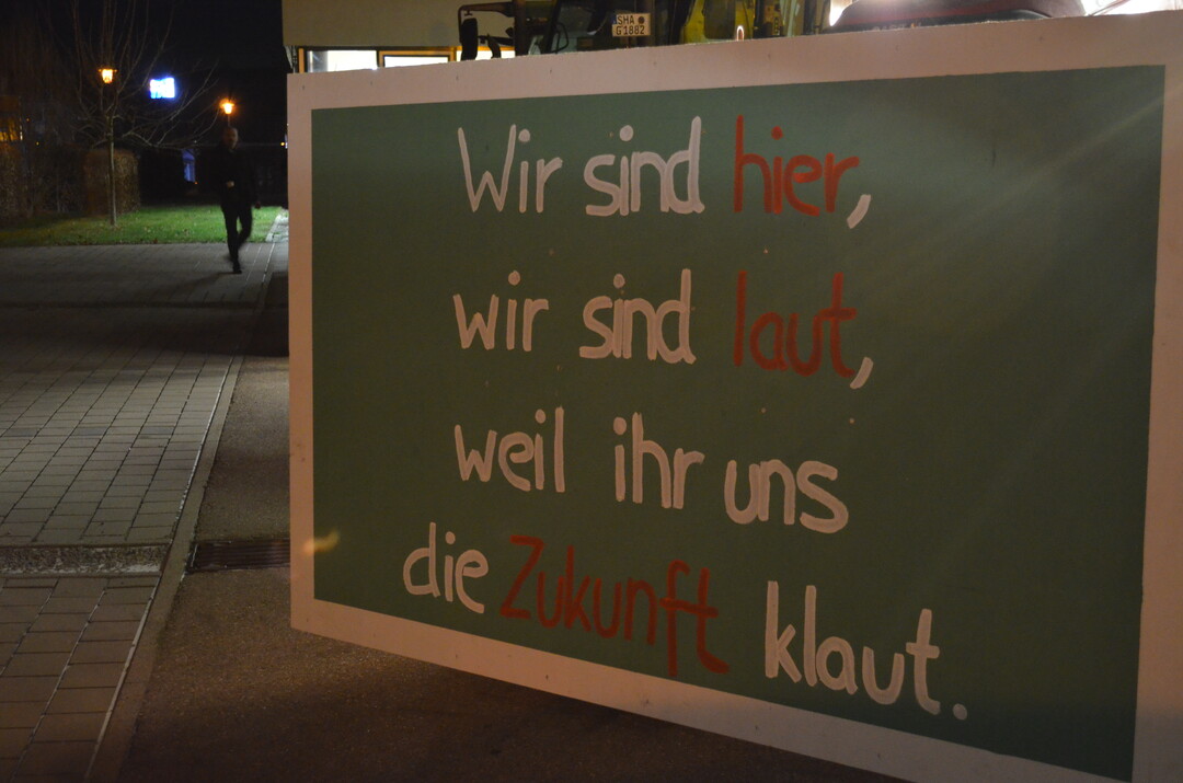 Vom 8. bis 15. Januar 2024 finden in ganz Baden-Wrttemberg, wie hier beim Bauernverband Schwbisch Hall - Hohenlohe - Rems, und bundesweit Proteste und Demonstrationen von Landwirten statt. Hintergrund sind die geplanten Beihilfe-Krzungen der Bundesregierung.