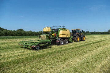 Ab sofort bietet Krone fr die Big Pack eine Dosiermittelanlage an.
