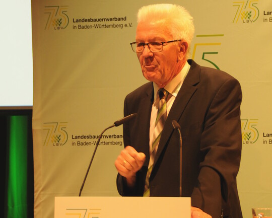 Ministerprsident Winfried Kretschmann