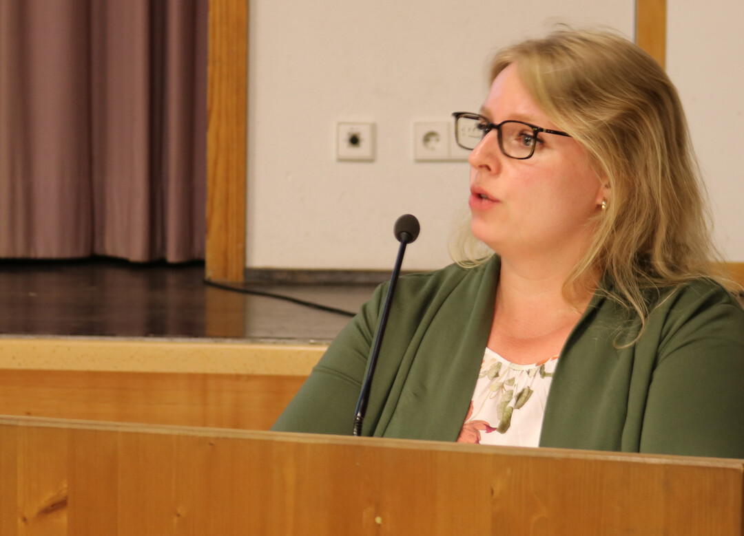 Theresa Schmidl, Leiterin Landwirtschaft fr die Unternehmensgruppe Theo Mller und Stellvertreterin im Milcheinkauf von Stefan Weiberg.