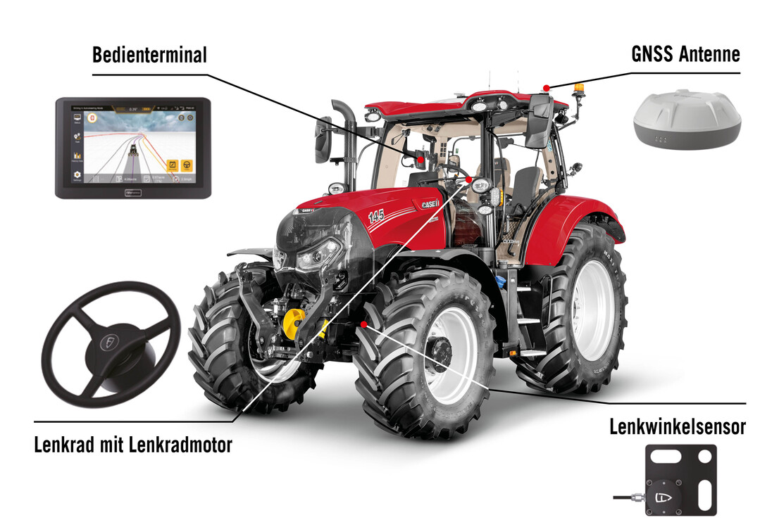 Mit dem neuen Premo+ RTK-Lenksystem AT2 wird die Aufrüstung einfacher, bei gleichbleibender Zuverlässigkeit und Genauigkeit. Die Installation des Lenksystems kann problemlos durch den Kunden selbst erfolgen.