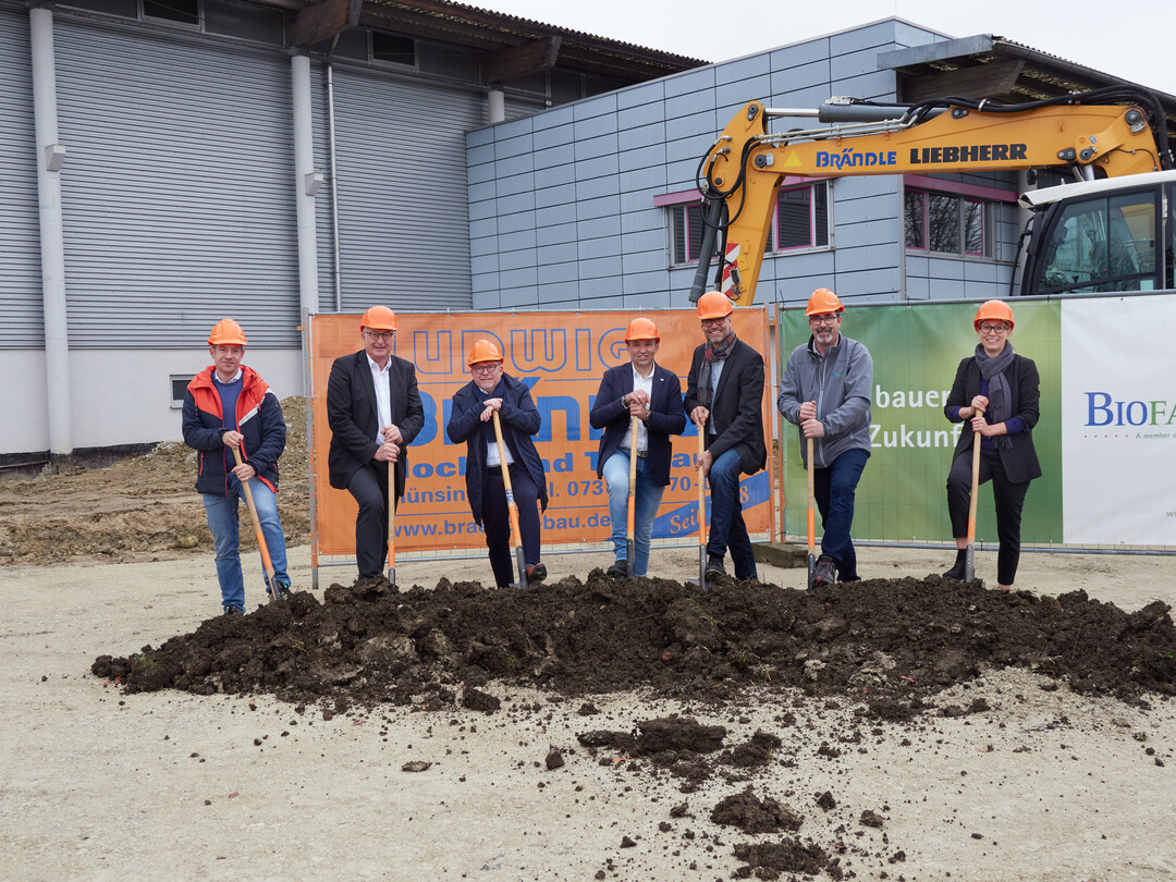 Spatenstich für neues Biofa Logistikzentrum BWagrar BWagrar