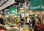 Die großen Anbauverbände wie Bioland oder Demeter zeigten auf der Messe Flagge.