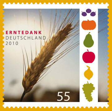 Die neue Erntedank-Briefmarke