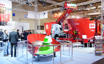 Die BvL Maschinenfabrik prsentierte auf ihrem Agritechnica-Stand die Vielfalt ihrer Produktpalette.