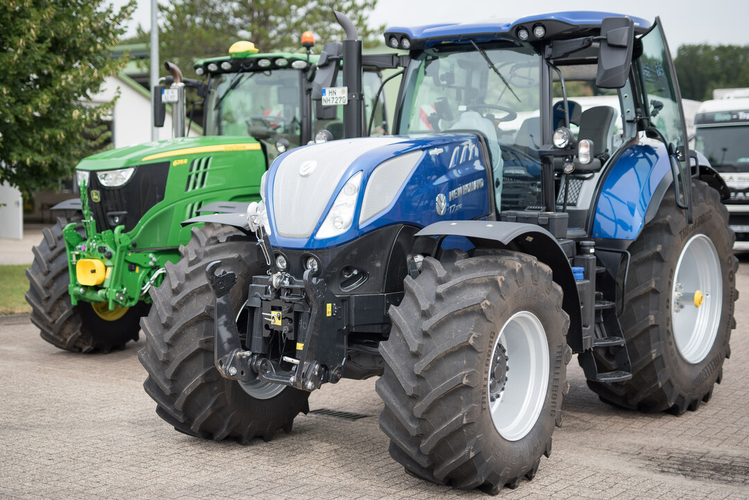 Mit der aufgezogenen Bereifung war der New Holland T7.270 AutoCommand der wendigste Schlepper im Test.