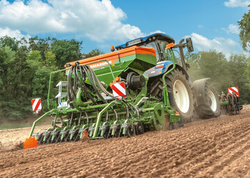 Amazone erweitert das Programm der pneumatischen Aufbausmaschinen um die Centaya 3000 Special.
