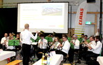 Blasmusik vom Feinsten: Musikalisch begleitet wurde die Eröffnungsfeier von der Claas eigenen Werkskapelle „First Claas“ aus Bad Saulgau.