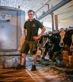 Adrian Förschner entwickelte das Umbaukonzept für die erhöhten Fressstände.