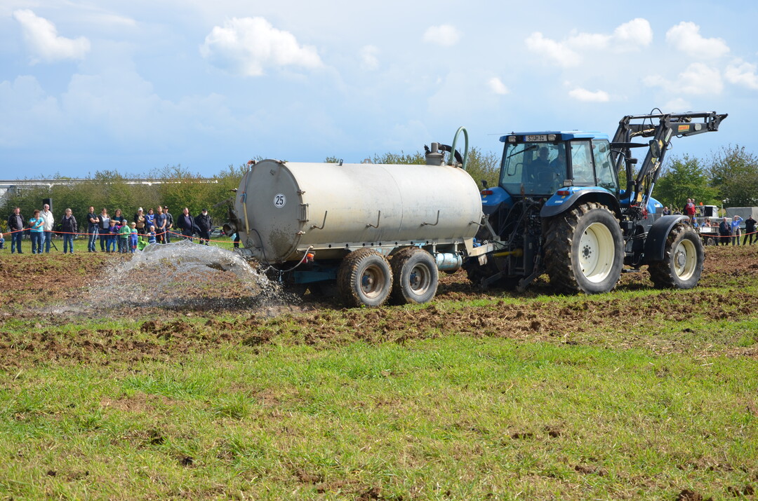 Gllefass mit Prallteller.