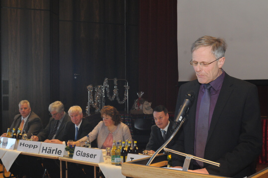Kreisobmann Gerhard Glaser