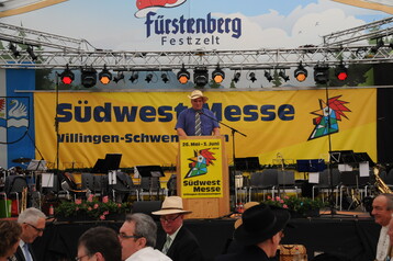 Manfred Haas, Vorsitzender des Kreisbauernverbandes Rottweil