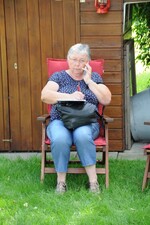 Im Garten von Sigrid Wolf