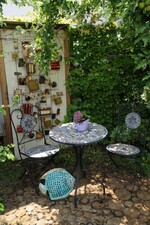 Im Garten von Gerhard und Petra Knaus