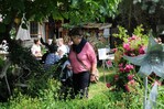 Im Garten von Gerhard und Petra Knaus