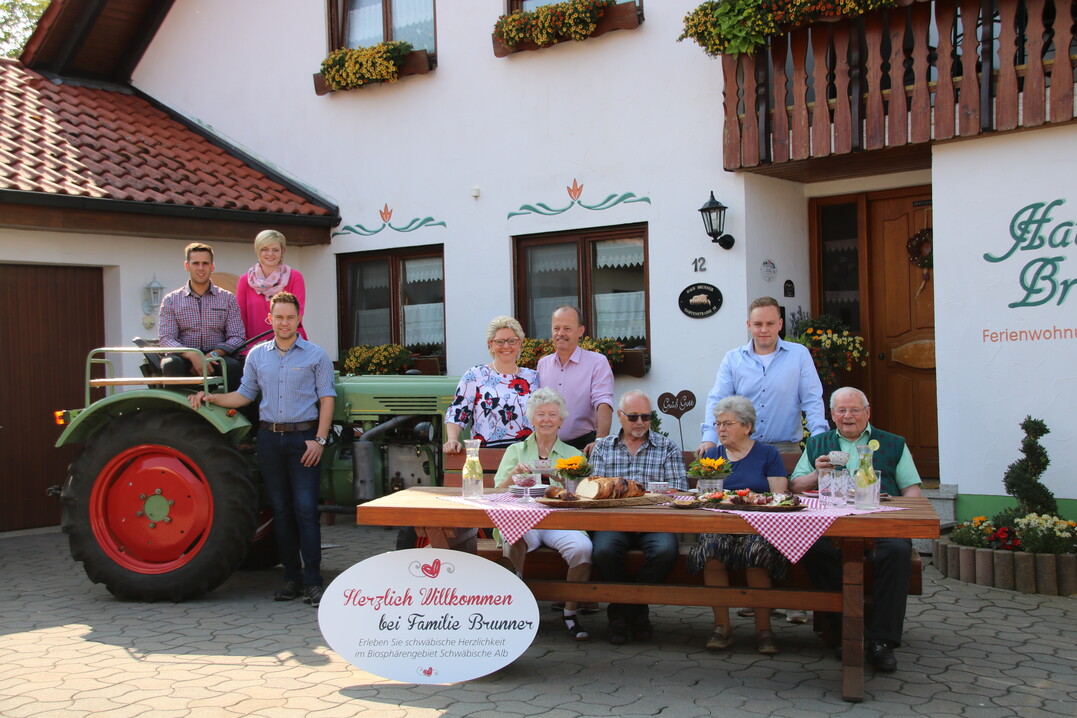 Familie Brunner aus Hayingen