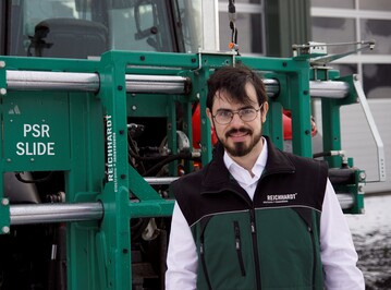 Felix Kleiber ist Agraringenieur und Produktspezialist bei Reichhardt.