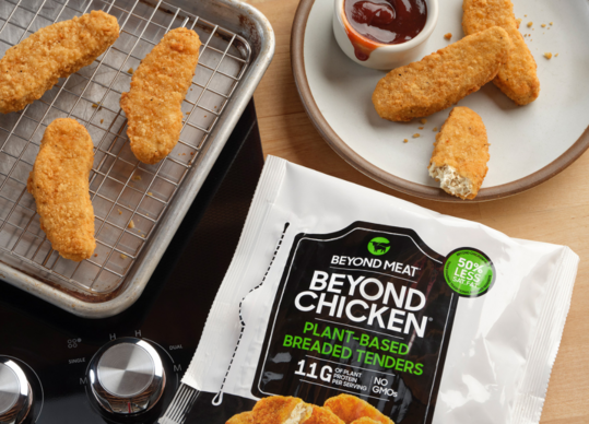 Das Unternehmen Beyond Meat verzeichnete zuletzt einen Umsatzrckgang.