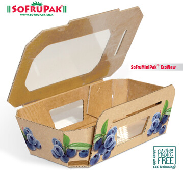 Neue kompostierbare Verpackungen sind einer der Trends auf der diesjhrigen Fruit Logistica in Berlin. 