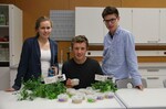 Das junge Forscherteam vom Agrarwissenschaftlichen Gymnasium der Edith-Stein Schule Ravensburg