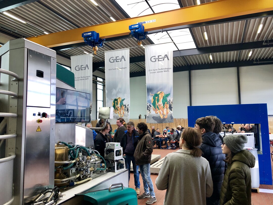 Auch fr die Melktechnik-Fans war im GEA Fachzentrum  Allgu-Oberschwaben einiges geboten.