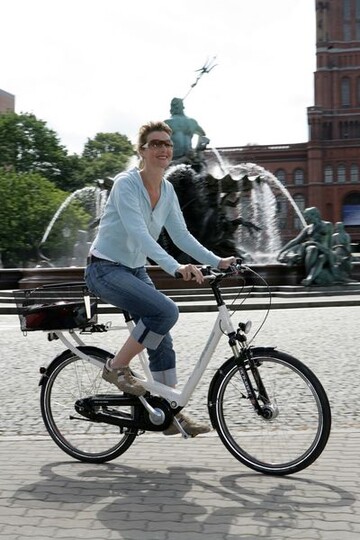 Ein vollgefedertes Fahrrad schtzt Rcken und Gelenke