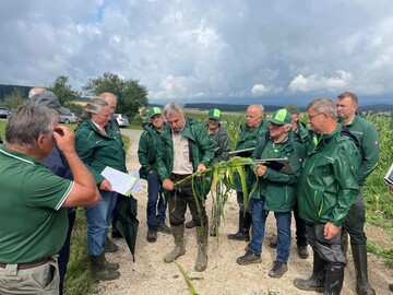 Schulung: Gemeinschaftstaxe in Uigendorf unweit von Riedlingen beziehungsweise Ehingen sdlich von Ulm.