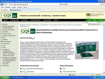 GQSBW online bietet fr diejenigen, die schon mit Ordner arbeiten, die Mglichkeit, Inhalte von GQSBW zu aktualisieren. 