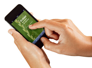 Mit der neuen online Anwendung (App) der DSV lassen sich in Sekundenschnelle Grser bestimmen.