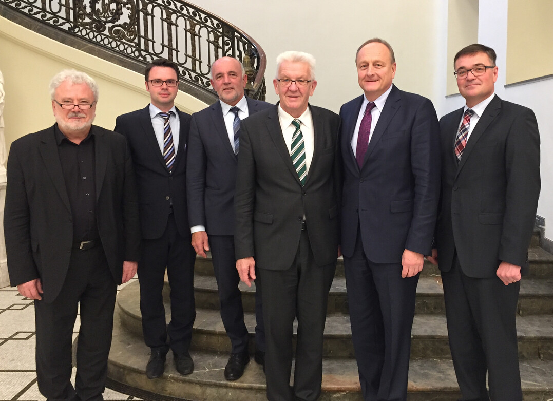 Bauernverbände bei Ministerpräsident Kretschmann