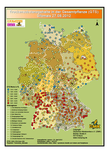 GTS-Karte Deutschland