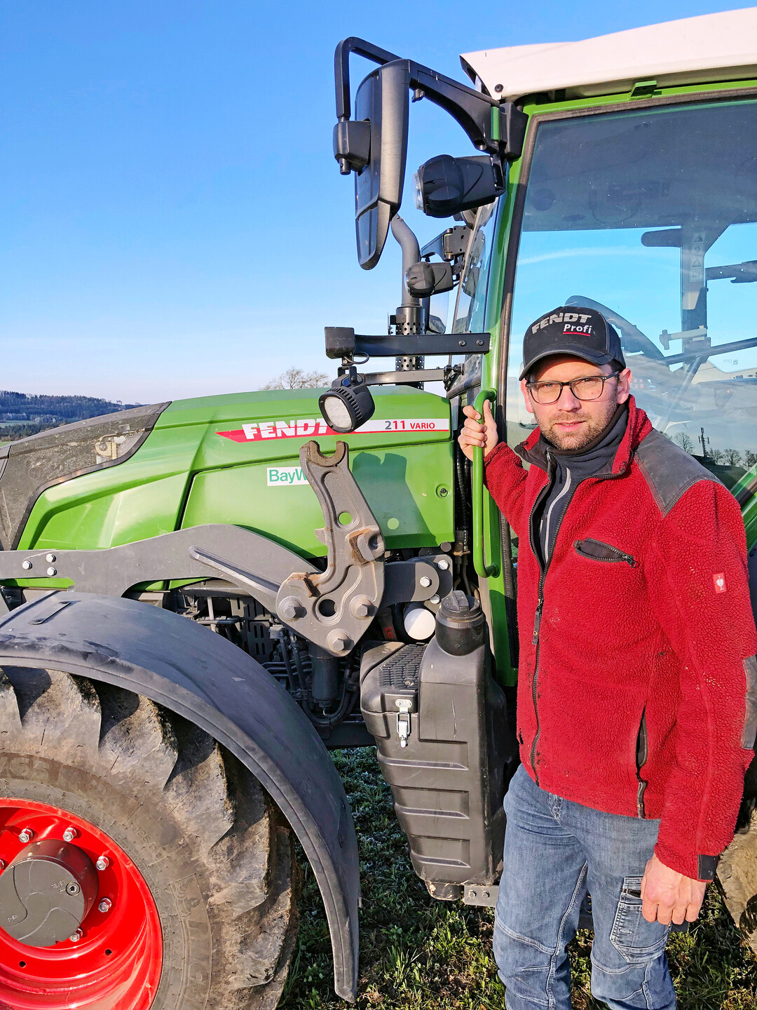Landwirt Jonathan Kraul wendet Prinzipien der regenerativen Landwirtschaft an.