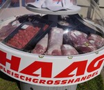 Zeigt Präsenz und Vielfalt: Fleischgroßhandel Haag.