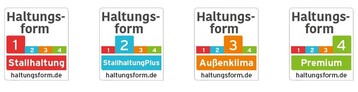 Gilt ab April: Die knftige Haltungskennzeichnung fr den Fleischverkauf im Lebensmitteleinzelhandel.