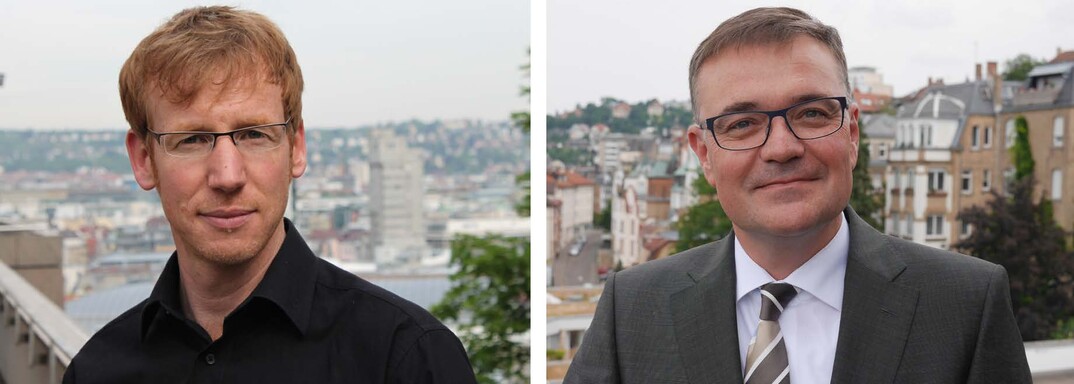 Marco Eberle (links) wird mit Wirkung zum 1. Juli 2020 Hauptgeschftsfhrer des Landesbauernverbandes in Baden-Wrttemberg und folgt Peter Kolb (rechts) im Amt. 