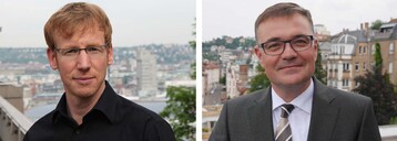 Marco Eberle (links) wird mit Wirkung zum 1. Juli 2020 Hauptgeschftsfhrer des Landesbauernverbandes in Baden-Wrttemberg und folgt Peter Kolb (rechts) im Amt. 