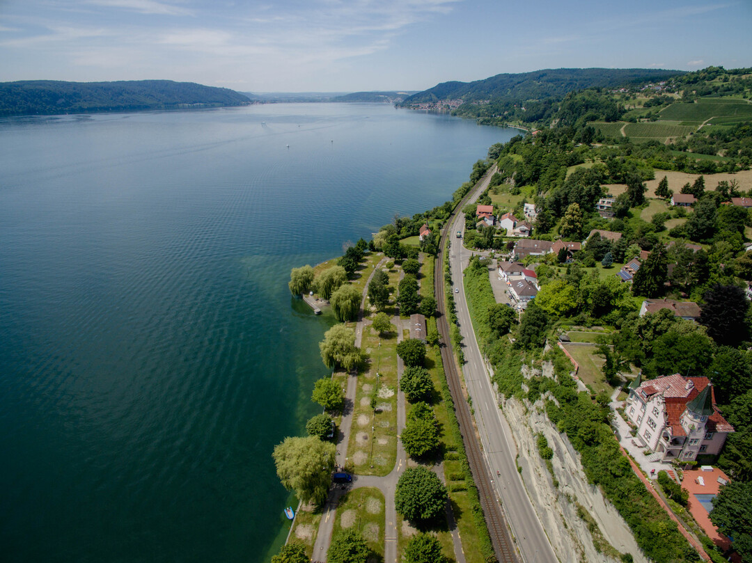Hier entsteht der erste Bauabschnitt des Uferparks West.