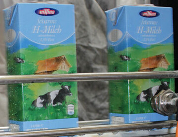 Die Hohenloher Molkerei, hier mit ihrer bekannten H-Milch Range, hat ihre langfristige Qualitt unter Beweis gestellt.