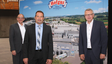  Zufrieden mit dem Geschftsjahr 2020 zeigten sich v.l. Manfred Olbrich, Vorsitzender; Ralf Klenk, Aufsichtsratsvorsitzender und Martin Boschet, geschftsfhrender Vorstand. 
