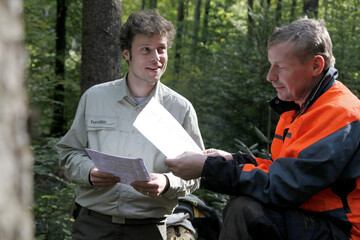 Beratung im Privatwald
