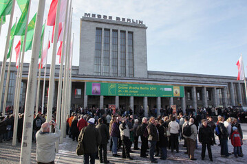 Die Besucher strömen zur Internationalen Grünen Woche vom 20. bis 29. Januar in Berlin.