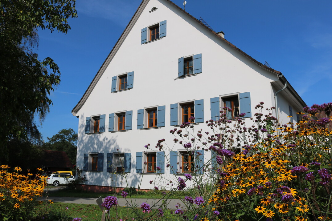 Auf dem Hofgut&nbsp;Voggenreute  in Ingoldingen bei Bibe�rach h�lt&nbsp; Familie Holzapfel 60 horntragende K�he nach Demeter-Richtlinien  