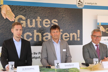 Die neue Geschftsfhrung des GFZS von links: Dr. Dennis Hehnen, Leitung der Geschftsstelle; Thomas Blumtritt, Vorsitzender und Franz Beutl, stellvertretender Vorsitzender.