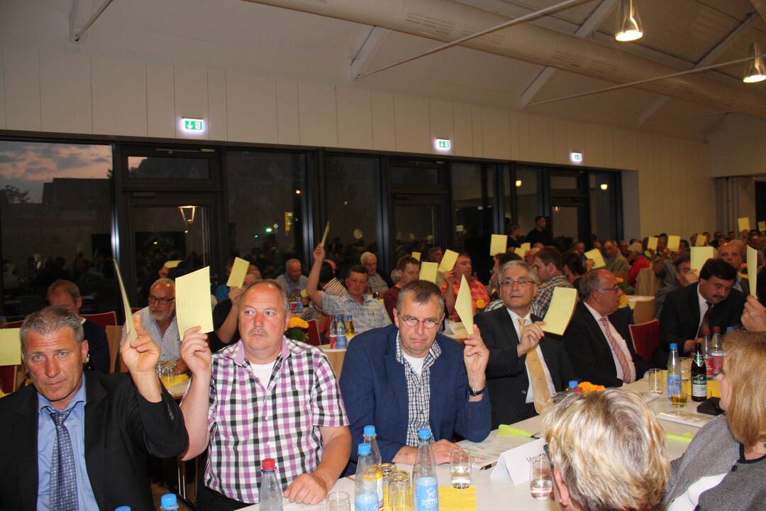 Die Beschlsse zum Jahresabschluss und zur Verwendung des Bilanzgewinns der BAG-Franken erfolgten einstimmig.