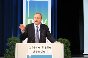 DBV-Prsident Joachim Rukwied auf dem Veredelungstag in Senden
