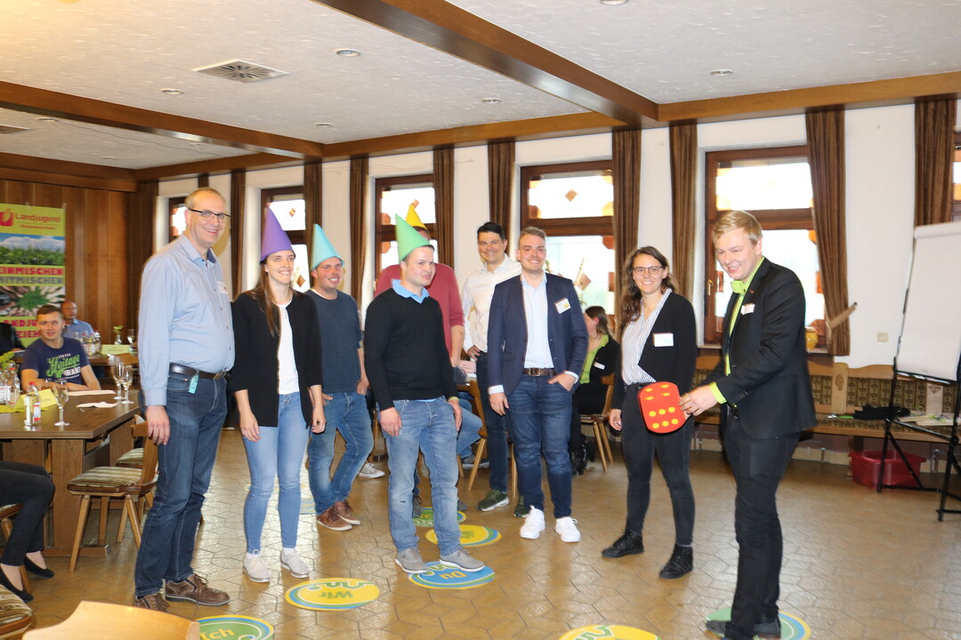 Parlamentarischer Abend der Landjugend Württemberg-Baden.