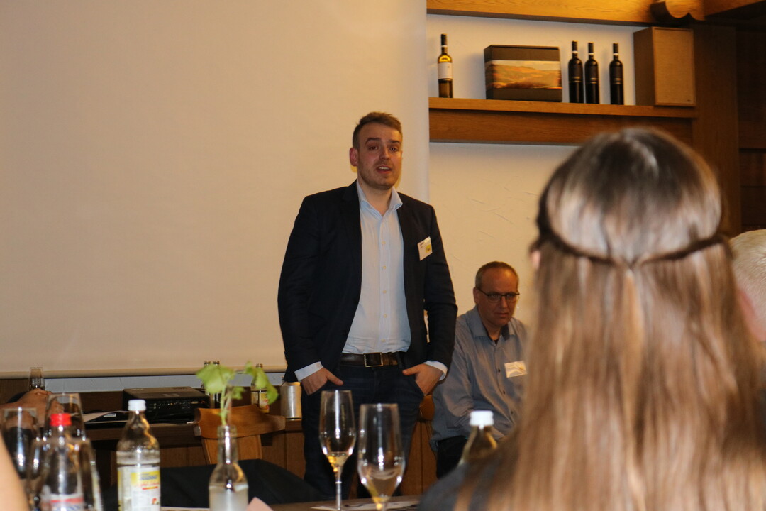 Valentin Abel, Europawahlkandidat der FDP und Landesvorsitzender der Jungen Liberalen.