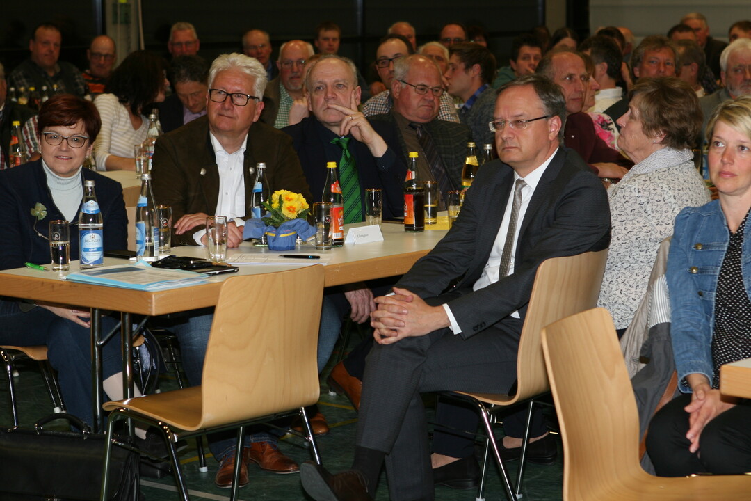 Viel politische Prominenz hatte sich zum Heidenheimer Kreisbauerntag eingefunden