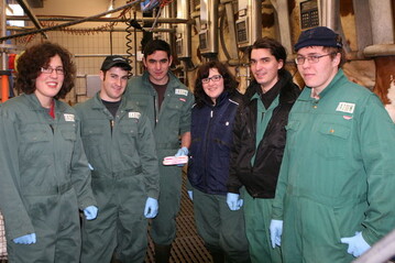 Eine Gruppe der Teilnehmer des Landesmelkwettbewerbs 2012